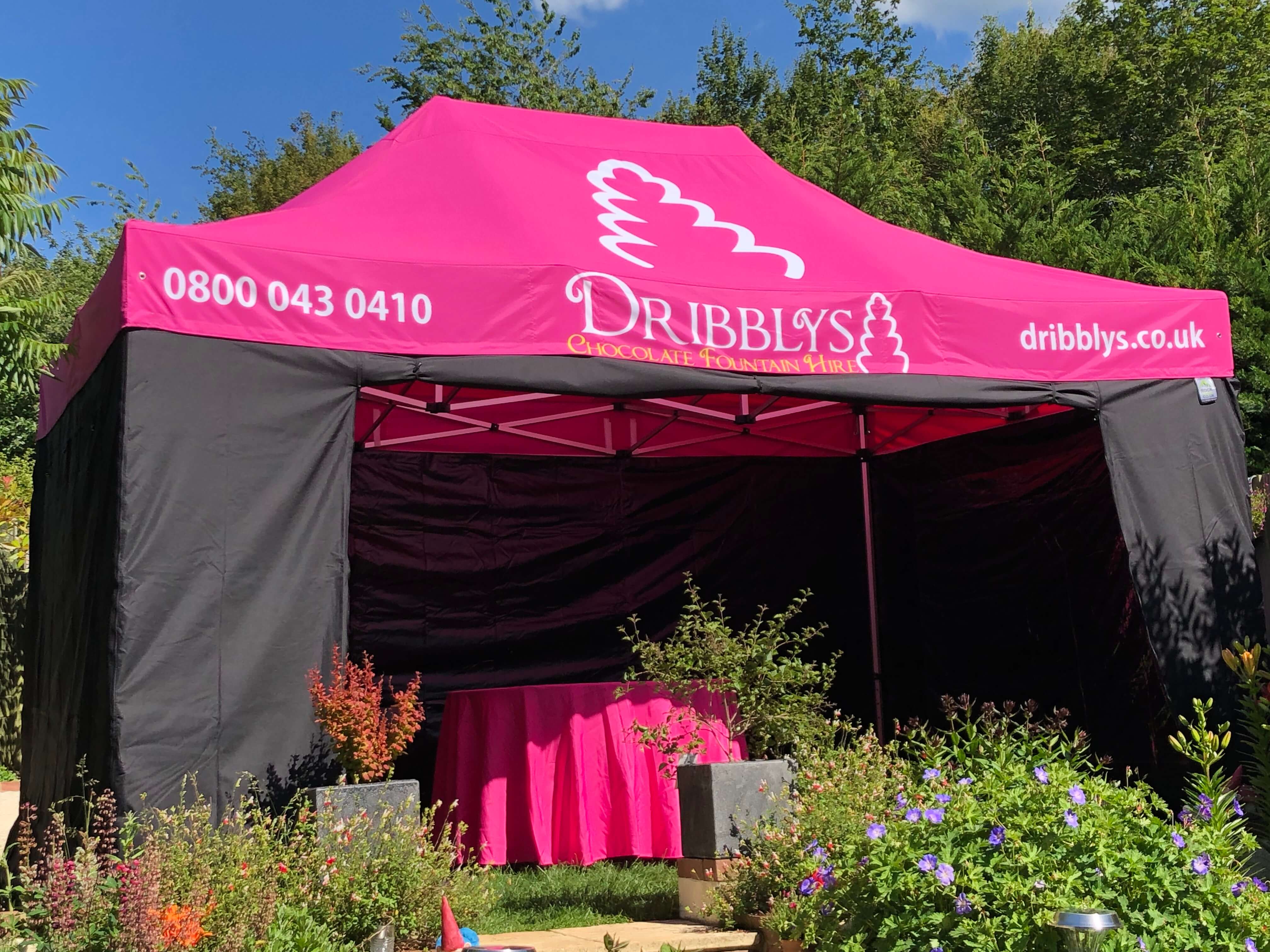 Dribblys Gazebo Open