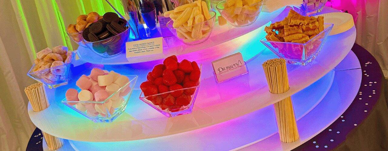 4 tier chocolate fountain hire